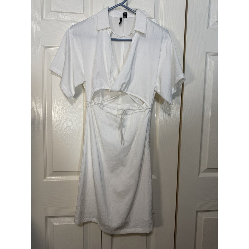 Vero Moda Women's White Dress Size Small